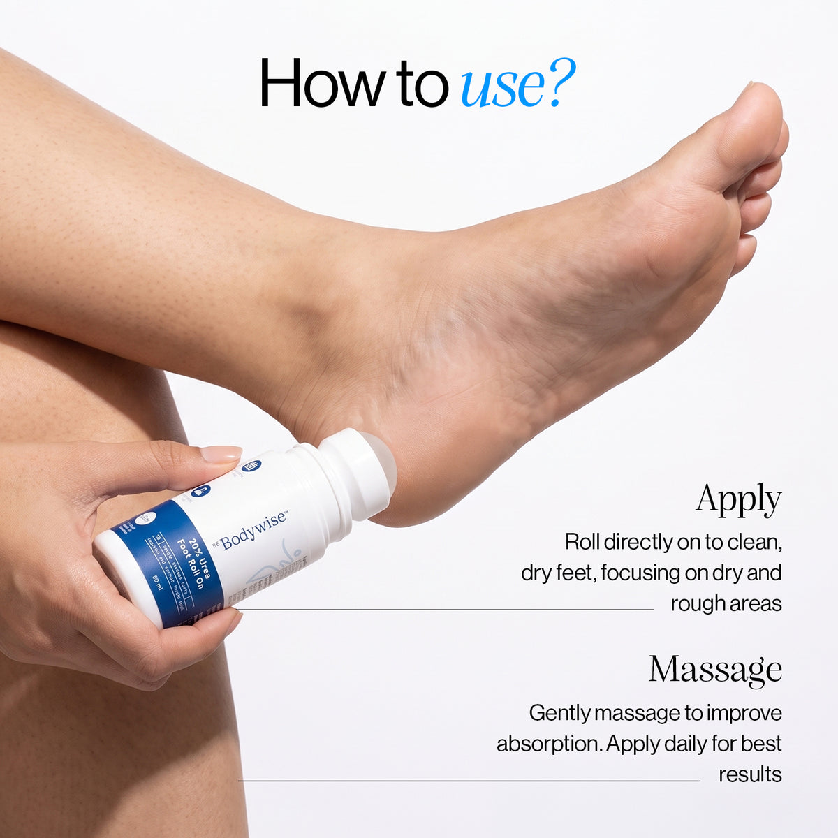 20% Urea Foot and Heel Roll On (50ml)